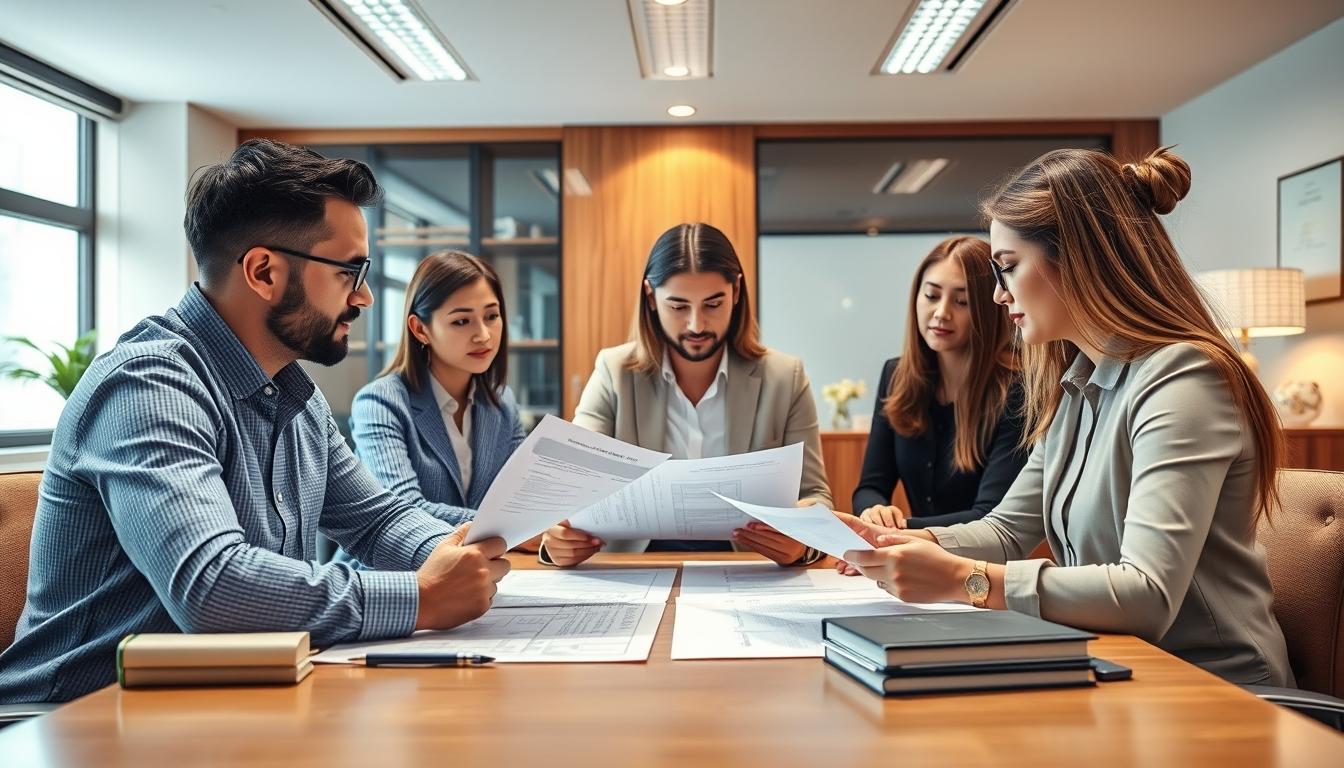 Business contract documents